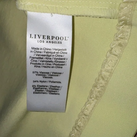 Liverpool Sorbet Soirée Boyfriend Blazer in Lemon Grass - 3X. New with Tags. - Picture 12 of 12